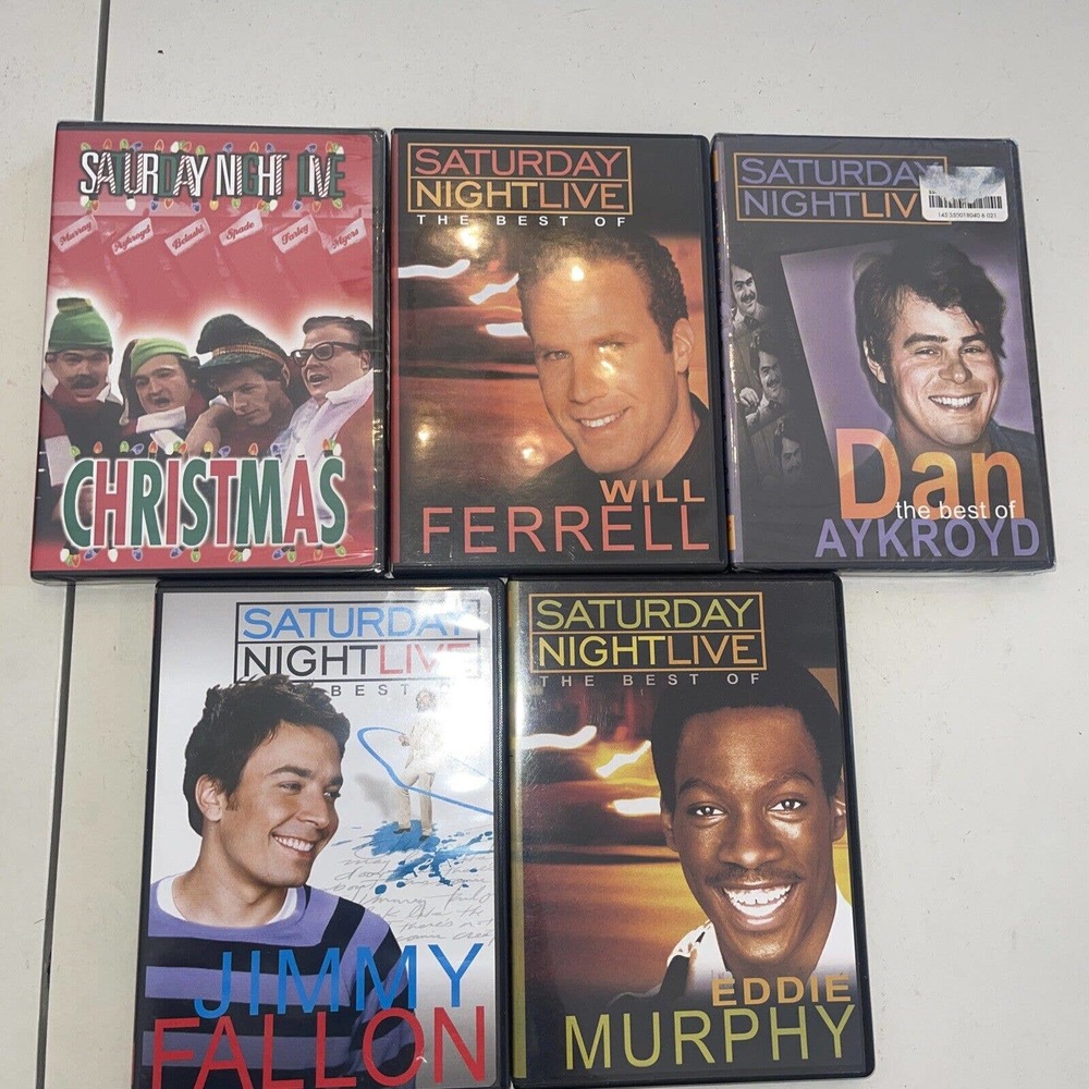 Lot 5 SNL DVD Saturday Night Live Best Of Aykroyd Ferrell Fallon Murphy ￼2 New